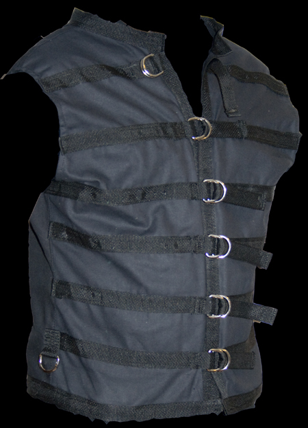 d ring gothic vest
